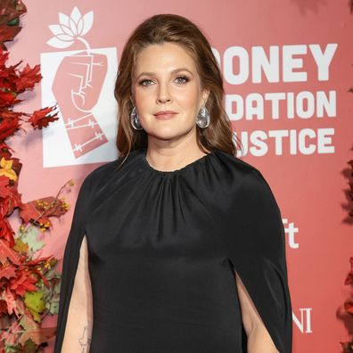 Drew Barrymore attends the Clooney Foundation For Justice Inaugural Albie Awards at New York Public Library on September 29, 2022 in New York City.