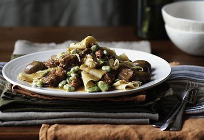 Veal ragù with fresh pappardelle
