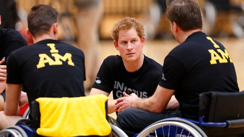 The prince is visiting Sydney to promote the 2018 Invictus Games. (Getty images)