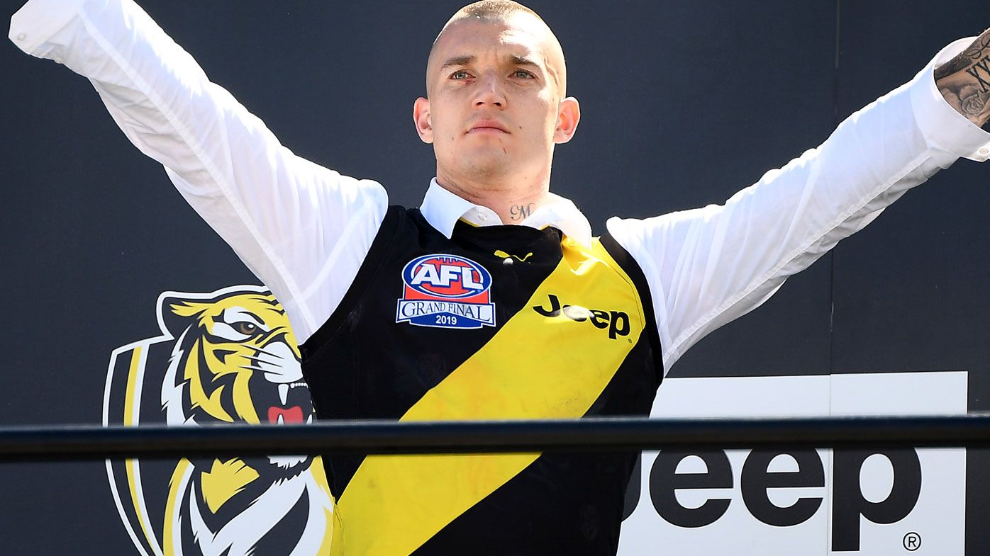 AFL: Dustin Martin's salary cap exempt $100K Tigers' pay-day revealed