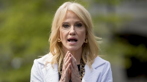 Trump staffer Kellyanne Conway said the cartoon depicting the US president and Israeli leader Benjamin Netanyahu was "Insidious and offensive".