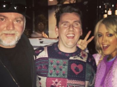 Intern Pete with Kyle and Jackie O.