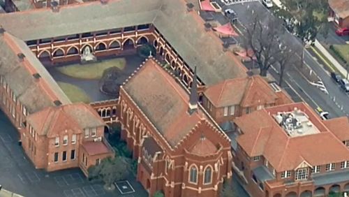 Scotch College has been evacuated after a possible bomb threat. (9NEWS)