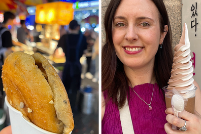 Street food in South Korea