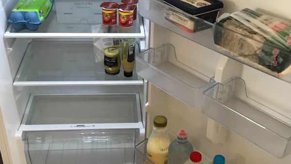 Nick&#x27;s fridge is nearly empty, but there&#x27;s a very good reason.