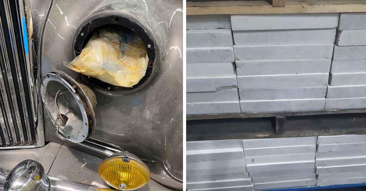 'Staggering' record meth shipment likely from Middle East, police say - 9News