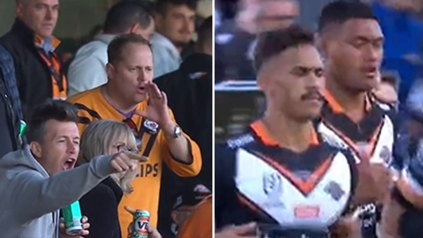 NRL fans blast Wests Tigers after MAJOR error with their new ANZAC