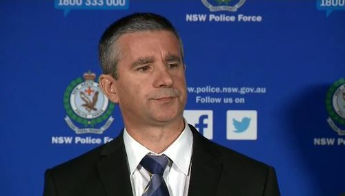 Homicide Squad Commander Detective Superintendent Scott Cook   addresses the media this morning. (9NEWS)