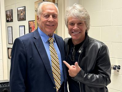 Bon Jovi returns to his high school as auditorium is named after him