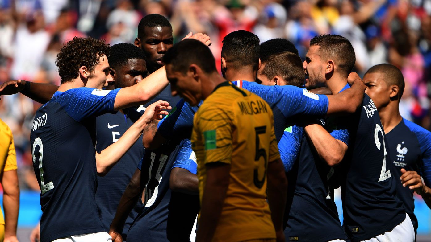 France beat Socceroos