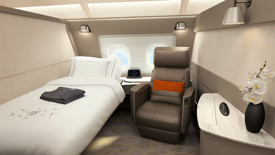Singapore Airlines A380 first class