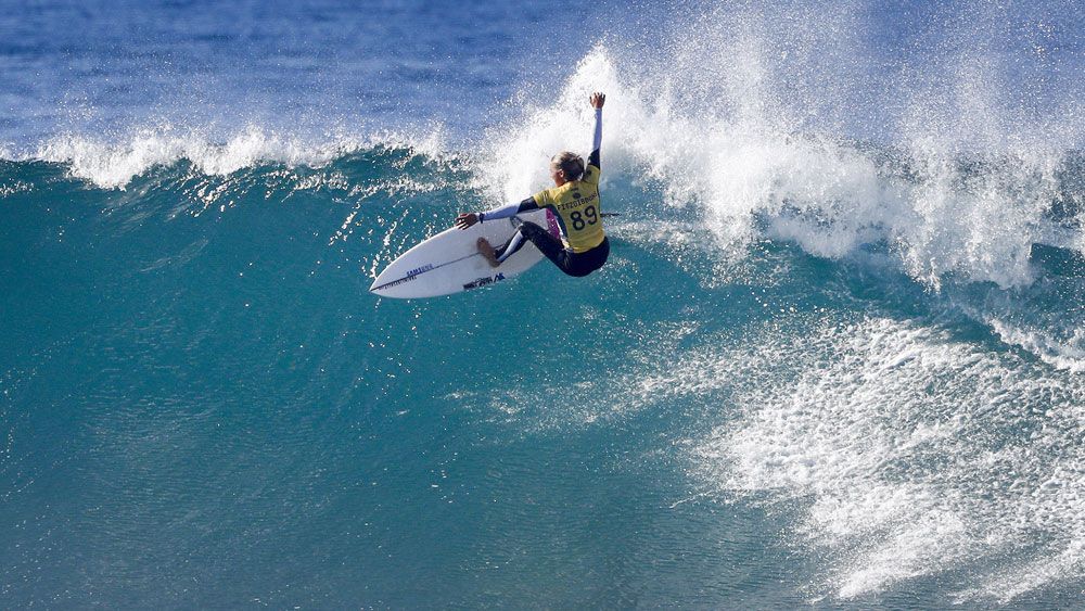 Australian surfer Sally Fitzgibbons badly cuts foot in Bells Beach heat