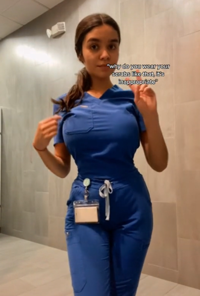 Nurse slams critics who deem her scrubs 'inappropriate': 'People