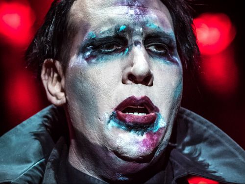 Manson is set to release his latest album this week. 