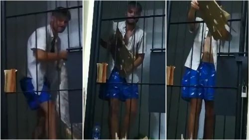 Video of Adam Geoghegan in his holding cell is the latest example of Australian's behaving badly overseas. 