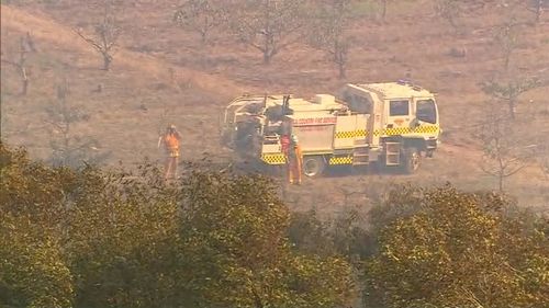 Two fires are not yet contained. (9NEWS)