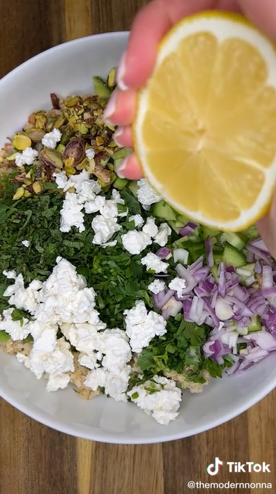 Jennifer Aniston's famous 'Friends' salad recipe