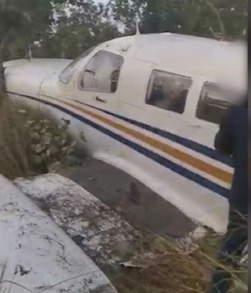 The plane crashed as it tried to take of in Papua New Guinea.