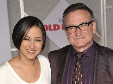 Zelda Williams, Robin Williams, premiere, El Capitan Theatre, 2009