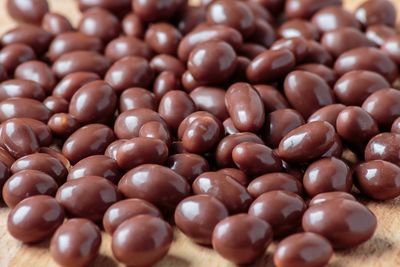 Chocolate coated nuts