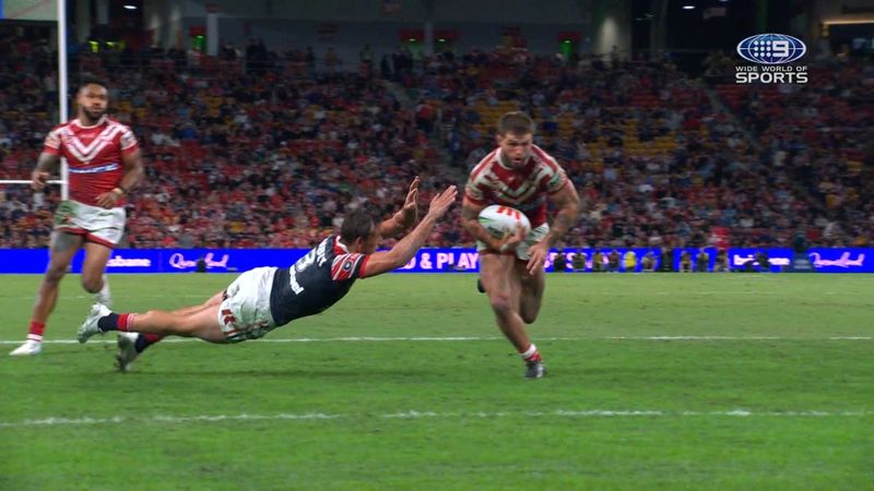 Smith's brilliant act stops try | Nine.com.au