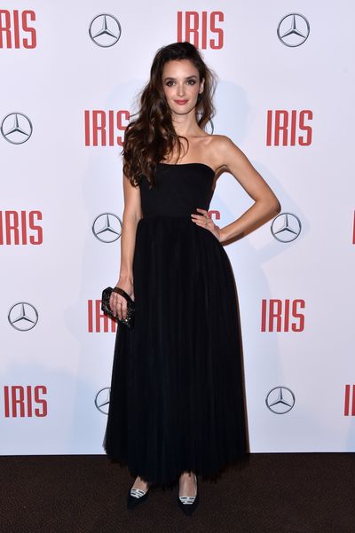 Charlotte Le Bon at the premiere of <em>Iris </em>in Paris on November 14, 2016.