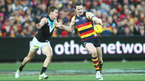Dangerfield used to play for the Adelaide Crows. (AAP)