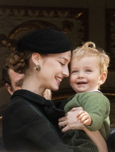 Monaco royal family celebrate National Day Princess Charlene Prince Albert royal twins