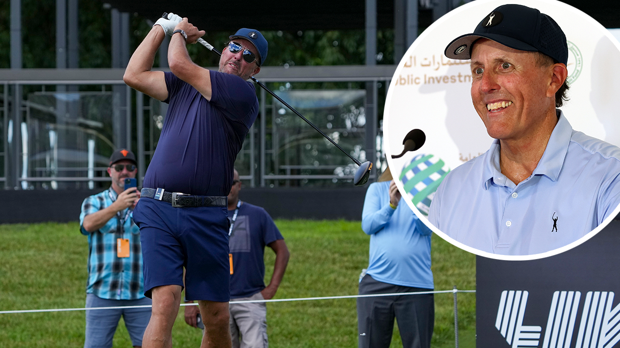 Phil Mickelson&#x27;s transformation.
