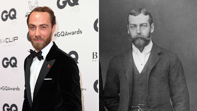 James Middleton vs King George V likeness