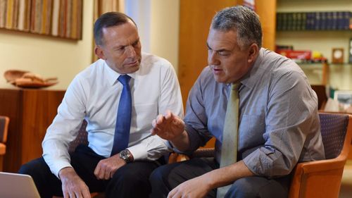 Tony Abbott and Joe Hockey. (Supplied)