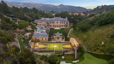 Celebrity homes property real estate USA Los Angeles mansions millions