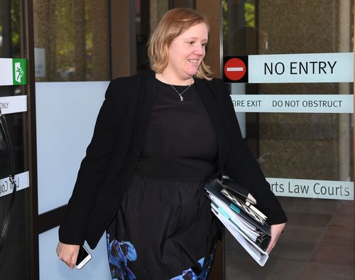 Nationwide News lawyer Lyndelle Barnett has asked the court for time to consider an appeal. (AAP)
