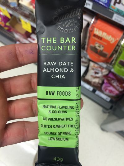 <strong>The Bar Counter Raw Date, Almond &amp; Chia</strong>