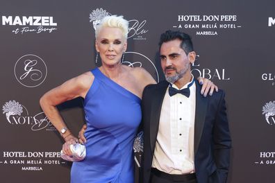 Brigitte Nielsen and Mattia Dessi