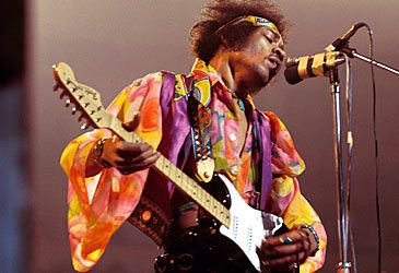 What was the title of Jimi Hendrix's debut album?