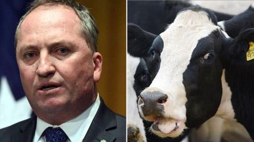 Barnaby Joyce rules out milk industry regulation