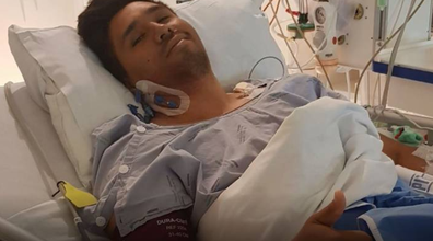 Whitinga Harris in hospital