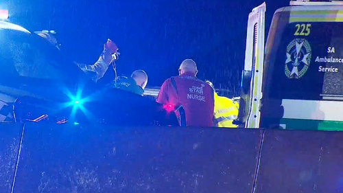 Adelaide presunto incidente a Dry Creek