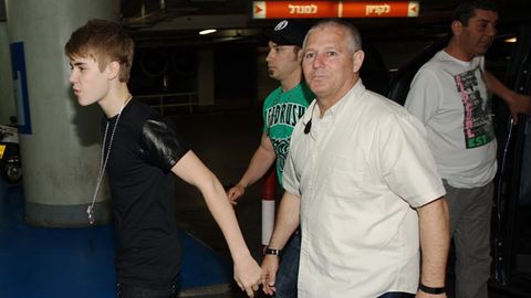 Justin Bieber and Moshe Benabou