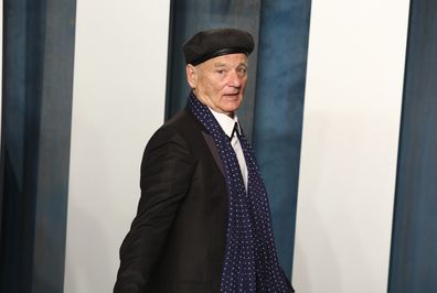 Bill Murray attends the 2022 Vanity Fair Oscar Party hosted by Radhika Jones at Wallis Annenberg Center for the Performing Arts on March 27, 2022 in Beverly Hills, California.