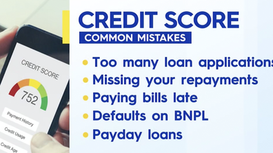 Common mistake people make with credit scores.