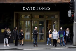 The original David Jones store at corner of George and Barrack Sts