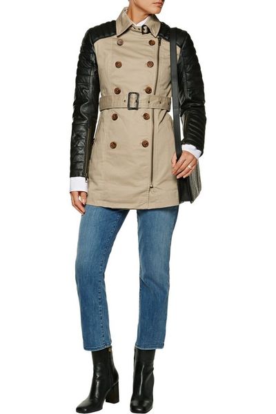 <a href="http://https://www.theoutnet.com/en-au/shop/product/trench-coats_cod22305376260451820.html#dept=INTL_Coats_CLOTHING" target="_blank" draggable="false">W118 By Walter Baker Keanu Quilted Leather-Paneled Cotton Trench Coat in Mushroom, $140</a>