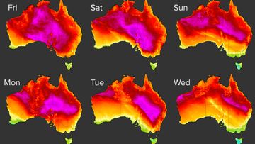 Heatwave to sweep Australia. November 26, 2020.