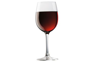 Cabernet sauvignon (red wine): Almost 80 percent
of a glass is 100 calories