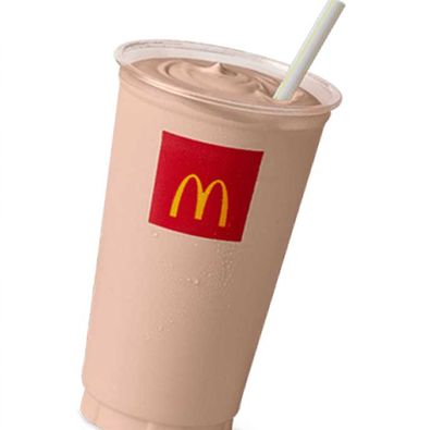 Ben Fordham / McDonald's chocolate thickshake