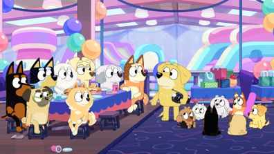 A new episode of Bluey focuses on playing Pass the Parcel at kids' birthday parties