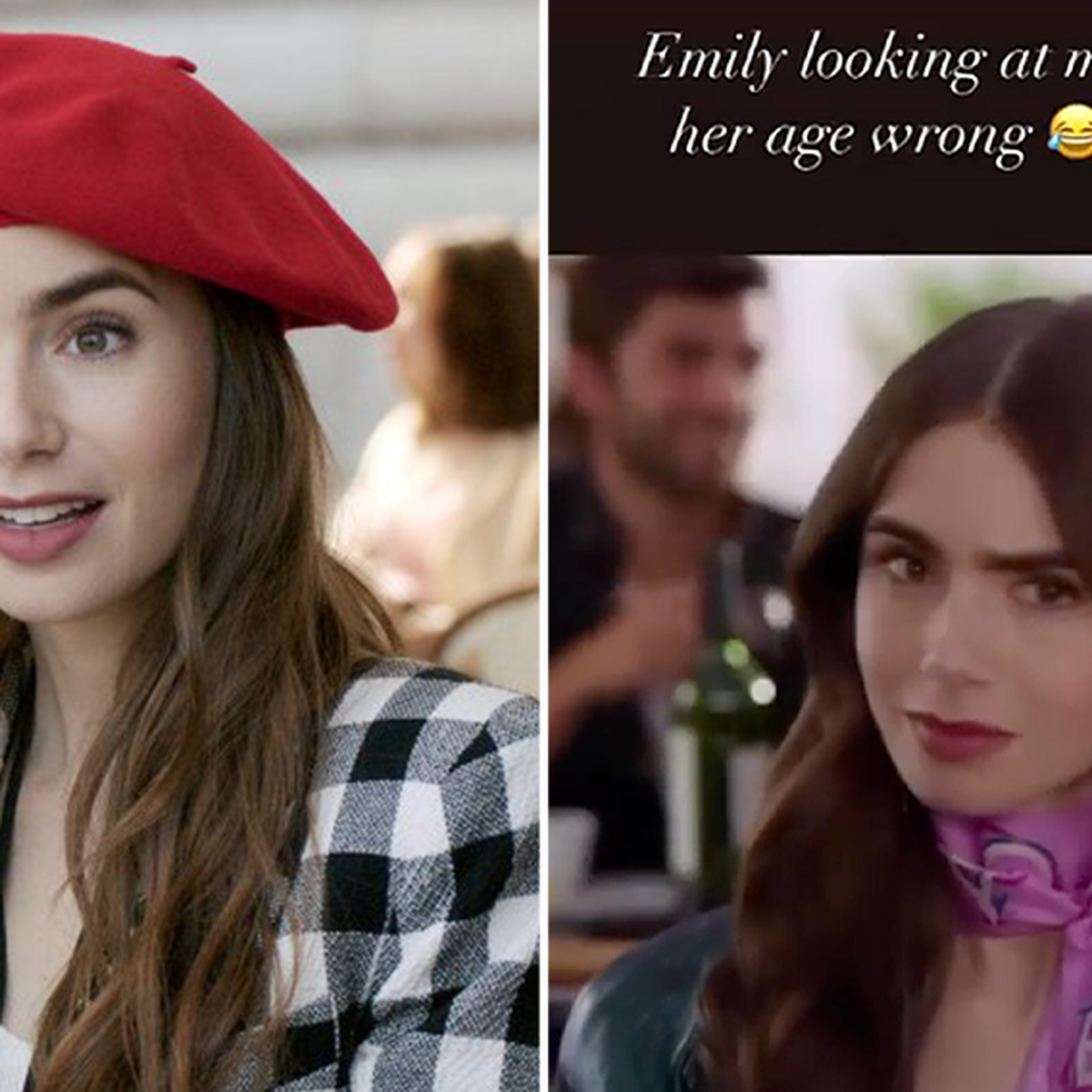 Lily Collins, 31, Says Her Emily In Paris Character Is Nearly 10 Years  Younger