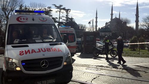 Emergency services swarmed to the scene. (Getty)